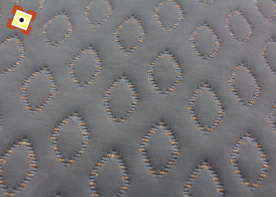 L'oro e l'argento raffreddano la federa di bambù di seta Graphene materiale del materasso di memoria del tessuto della fibra