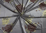Tessuto imbottente del materasso dorato del tricot di colore di Brown per gli strizzacervelli della lettiera resistenti