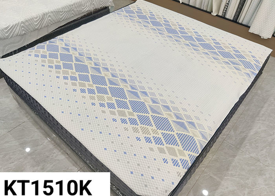 Tessuto Eco di strato dell'aria del cuscino del materasso del jacquard tricottato hotel amichevole