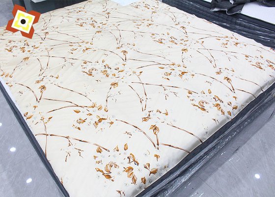 Tessuto per trapuntatura del materasso del cuscino di 230 cm di larghezza Decor beige resistente agli strappi