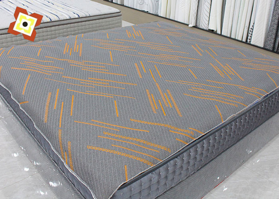 Guangzhou all'ingrosso Stretch Pillow Mattress Quilting Fabric Knitting Jacquard Air Layer Modal Grey materasso tessuto