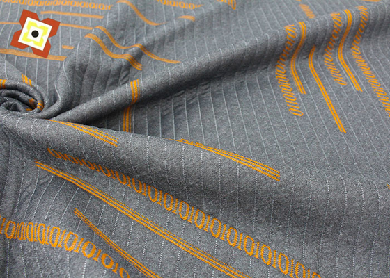 Guangzhou all'ingrosso Stretch Pillow Mattress Quilting Fabric Knitting Jacquard Air Layer Modal Grey materasso tessuto