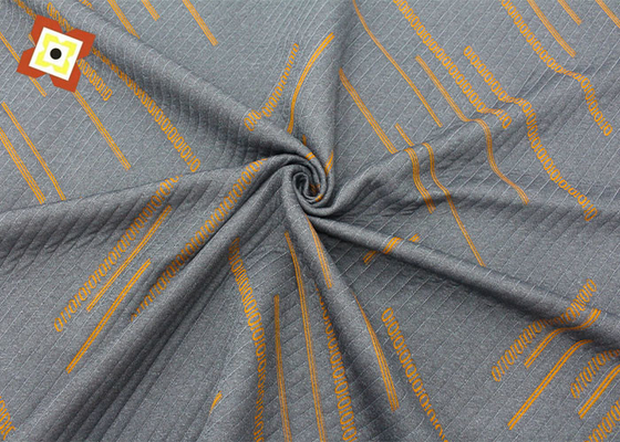 Guangzhou all'ingrosso Stretch Pillow Mattress Quilting Fabric Knitting Jacquard Air Layer Modal Grey materasso tessuto