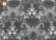 Logo personalizzato in tessuto di poliestere pongee 150 g/mq stampato in ordito opaco stampato a maglia