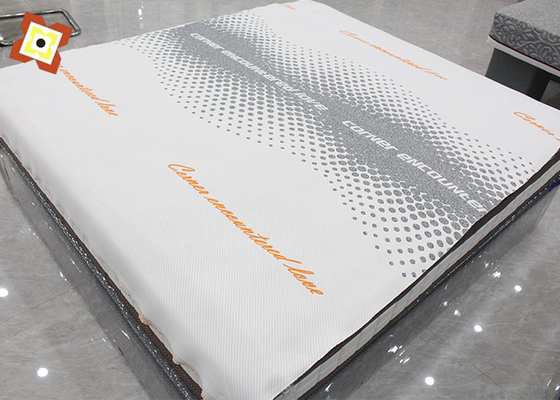 il poliestere 550gsm ha imbottito il tessuto Heather Grey Graphene Fabric