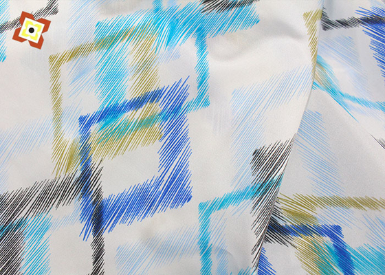 100% tessuto in poliestere in microfibra traspirante Jacquard DOT stile materasso in schiuma di memoria Decorazione domestica Divano copertura Fabbrica diretta