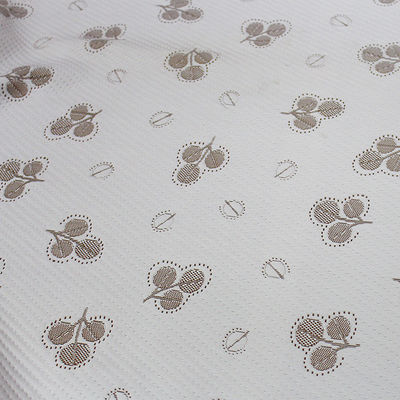 Jacquard tessuto poliestere respirabile 160gsm che tricotta tessuto per la fodera per materassi