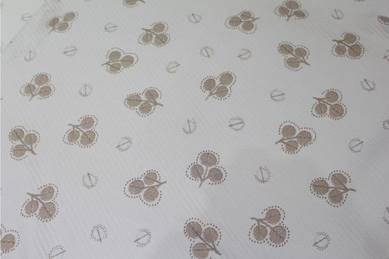 Jacquard tessuto poliestere respirabile 160gsm che tricotta tessuto per la fodera per materassi