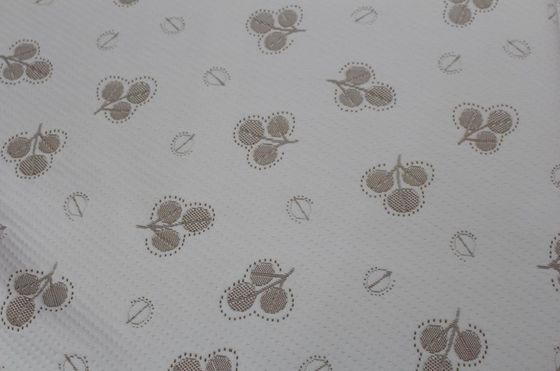 Jacquard tessuto poliestere respirabile 160gsm che tricotta tessuto per la fodera per materassi