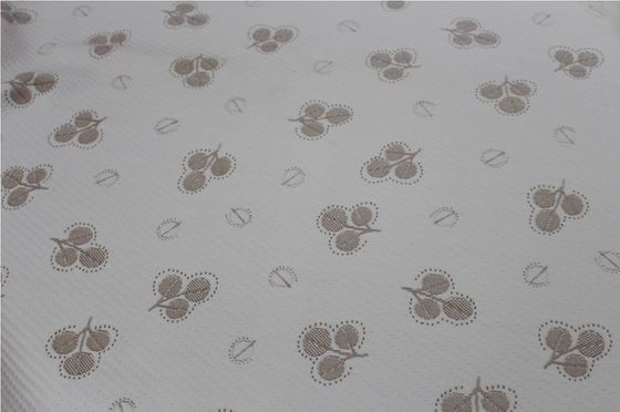 Jacquard tessuto poliestere respirabile 160gsm che tricotta tessuto per la fodera per materassi