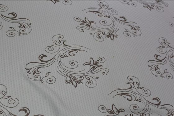 Il jacquard della prova di allergia tricotta il tessuto, tessuto di tessuto del jacquard 360gsm