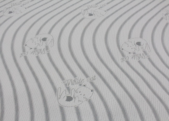 Il materasso del tessuto tricottato jacquard di bambù di 100% appoggia il tessuto domestico imbottito
