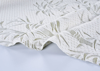 Doppio tessuto del materasso del cuscino del lattice del poliestere tinto del tessuto della fibra del jacquard filato di bambù