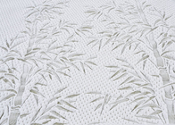 Doppio tessuto del materasso del cuscino del lattice del poliestere tinto del tessuto della fibra del jacquard filato di bambù