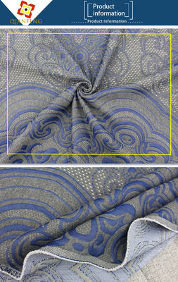 Il cuscino su due lati del materasso del jacquard tricottato modello reale pela il tessuto respirabile amichevole