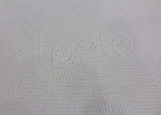 Il poliestere ha tricottato il tessuto della casa del jacquard per tessuto Tessuto-tricottato materasso