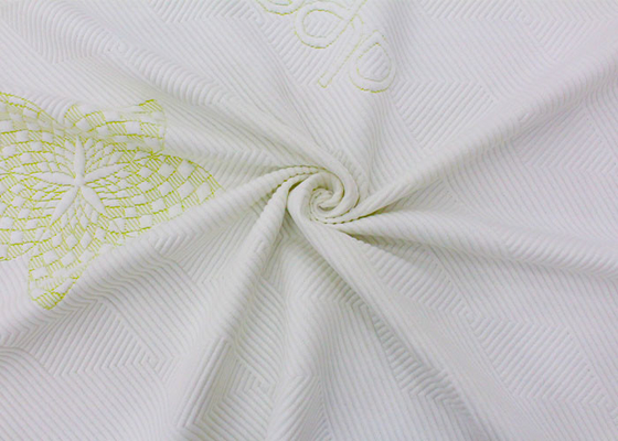 Il poliestere ha tricottato il tessuto della casa del jacquard per tessuto Tessuto-tricottato materasso