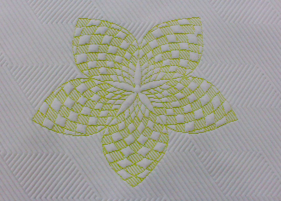 Il poliestere ha tricottato il tessuto della casa del jacquard per tessuto Tessuto-tricottato materasso
