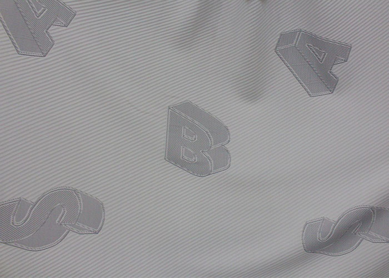 tessuto tricottato cialda imbottente del tessuto del materasso di strato dell'aria del jacquard 300gsm