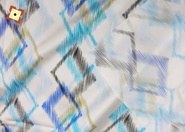 100% tessuto in poliestere in microfibra traspirante Jacquard DOT stile materasso in schiuma di memoria Decorazione domestica Divano copertura Fabbrica diretta